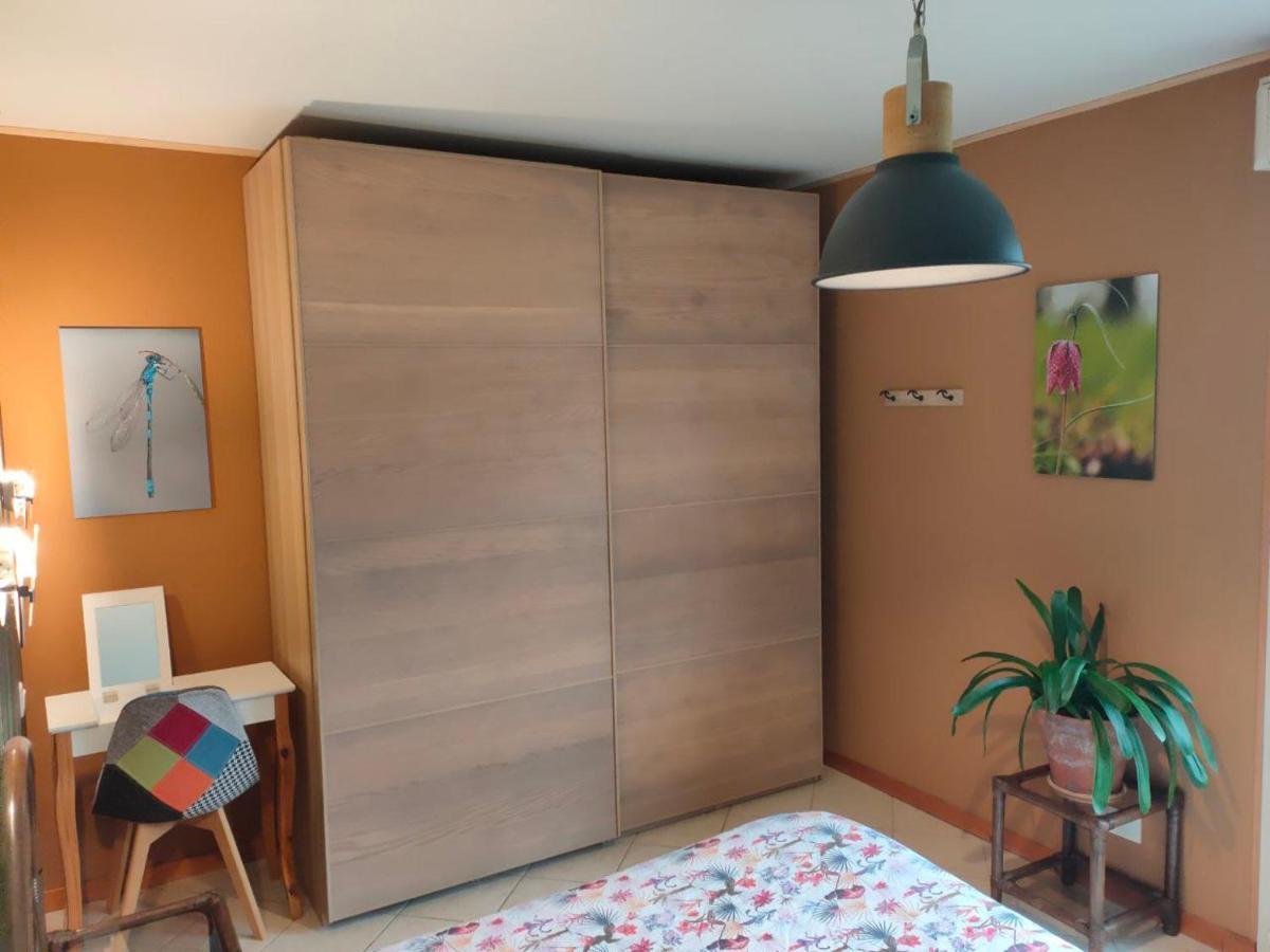 chambre avec SDB privative en pleine campagne Baillou Extérieur photo